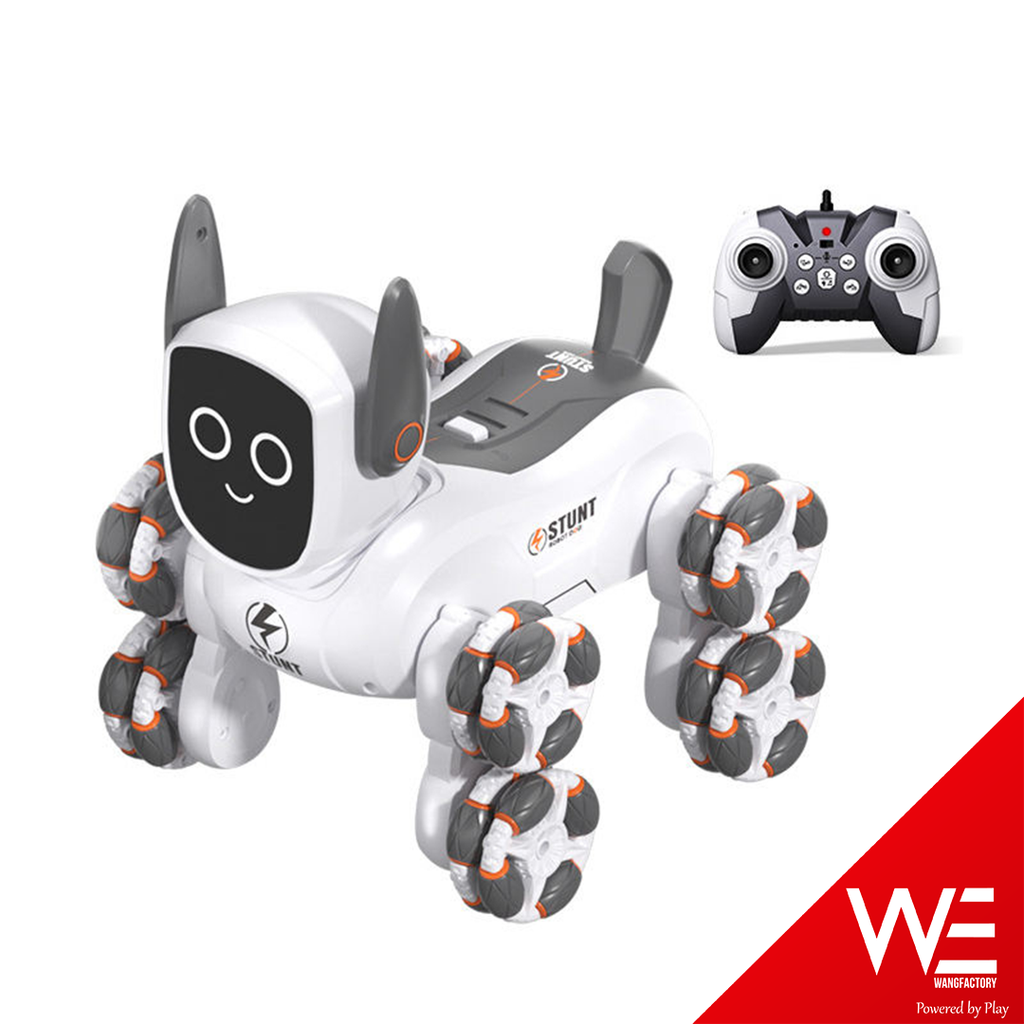 RC Smart Dancing Robot Dog Toy for Kids – Interactive Electronic Pet with Lights & Music, Battery Operated