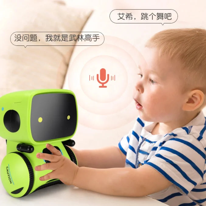 Interactive Smart Talking Robot Toy with Voice Control and Touch Sensor