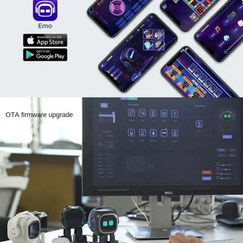 Smart Educational AI Robot Companion Pet: Quad-Core, OLED Display, Android OS
