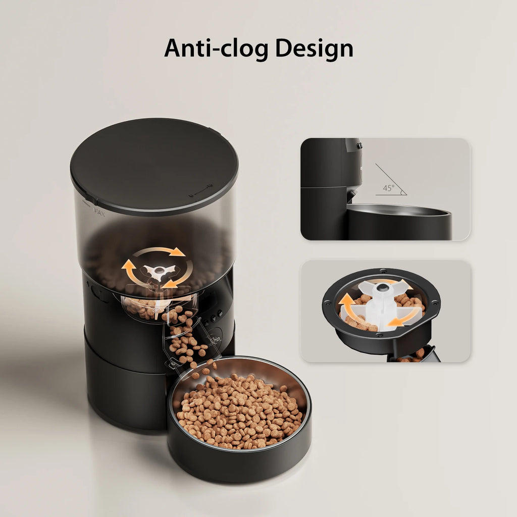 Smart Pet Feeder Pet Slow Feeder Bowl Automatic Dog Pet Food Feeder for Cats Dogs
