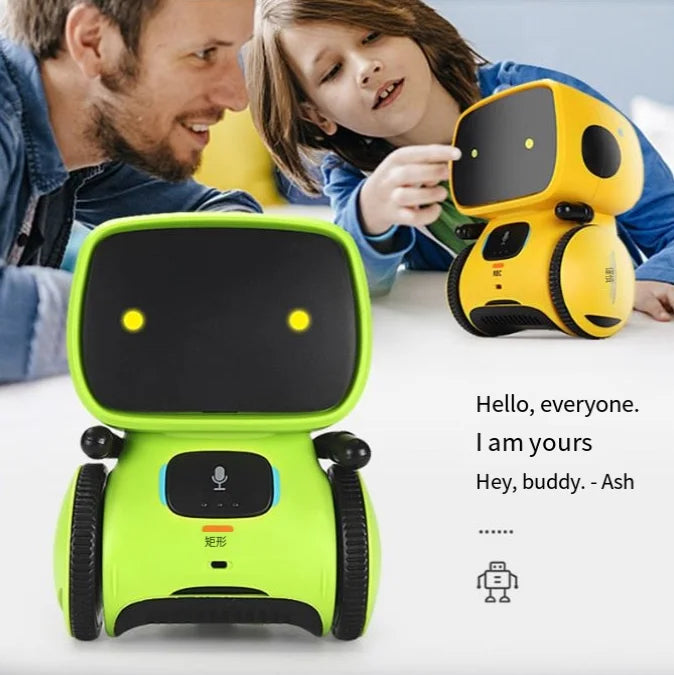 Interactive Smart Talking Robot Toy with Voice Control and Touch Sensor